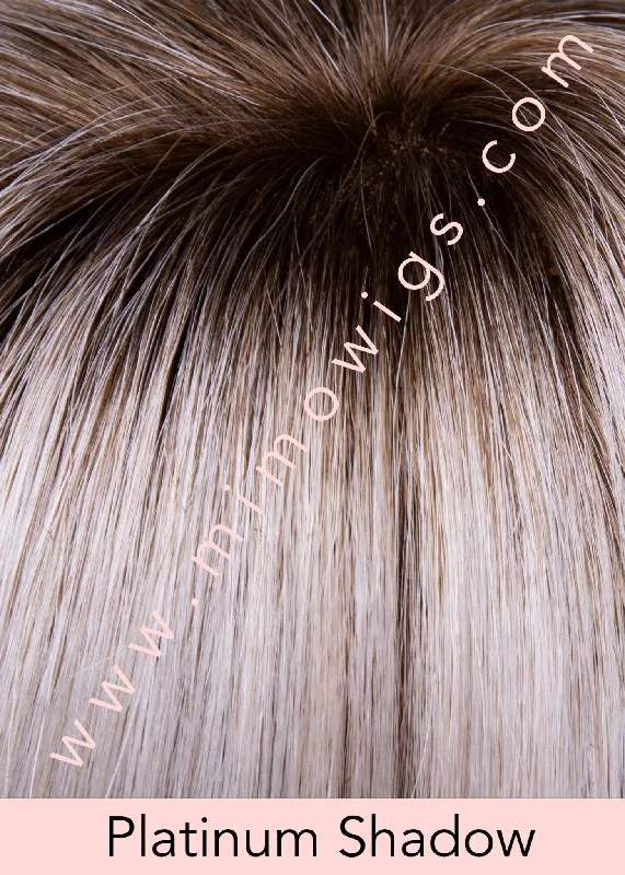 Included / PLATINUM SHADOW ••• Lightest cool tone blonde with dark roots / Average