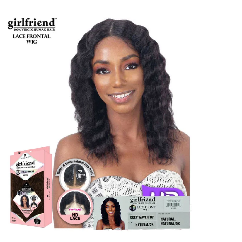 Shake-N-Go, girlfriend - HD Lace Front Wig - DEEP WAVER 16""