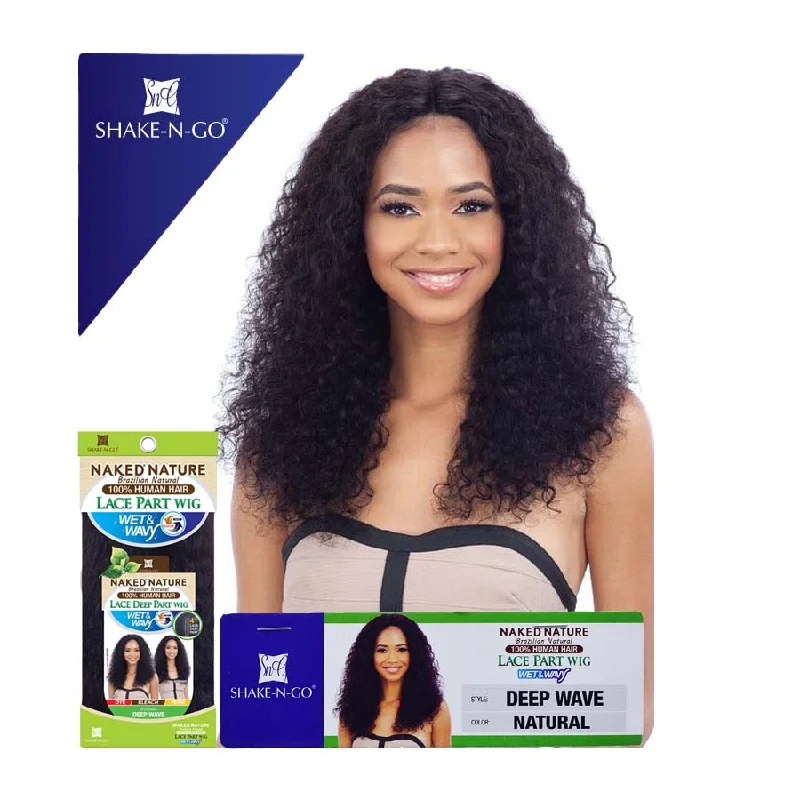 Shake-N-Go, NAKED - 100% Human Hair - DEEP WAVE