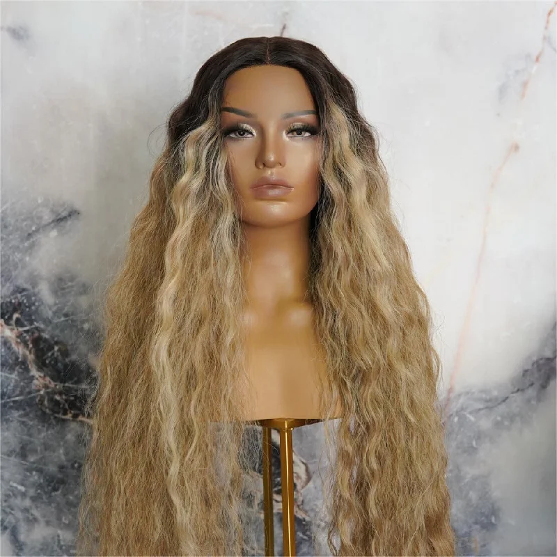 CARDI 40"" Ombre Lace Front Wig