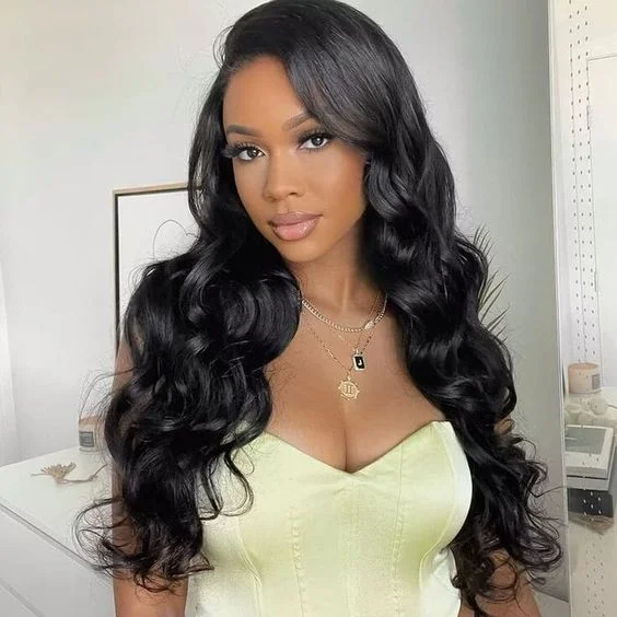 Glueless 3D Body Wave Hair HD Lace Front Wig Dome Breathable Cap Wigs