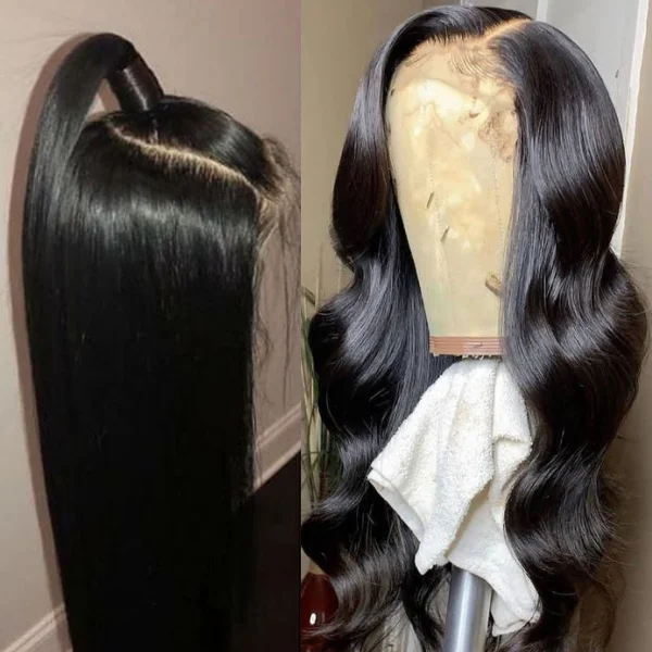 Ishow Straight Hair & Body Wave Lace Wigs Affordable Glueless Human Hair Wigs