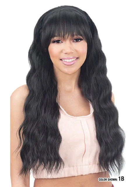 Model Model Premium Synthetic Headband Full Cap Wig - CALISTA *SALE