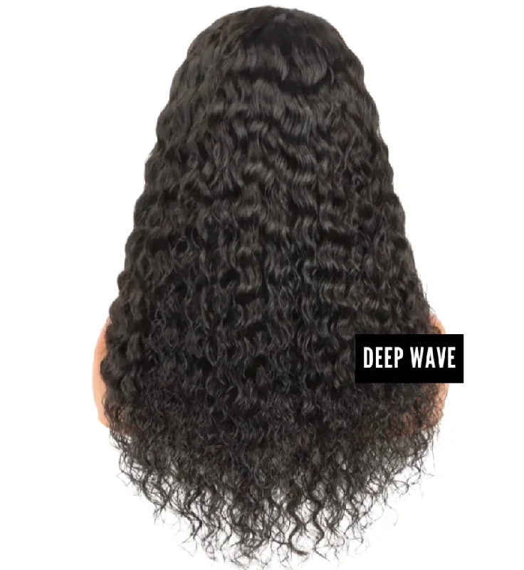 Glueless Deep Wave Wig