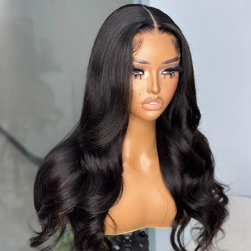 WOWANGEL Pre-Everything 9X6 Wear Go Glueless Wig HD Lace Wigs Body Wave