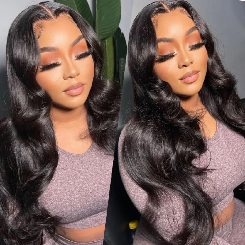 WOWANGEL Pre-Everything 9X6 Wear Go Glueless Wig HD Lace Wigs Body Wave