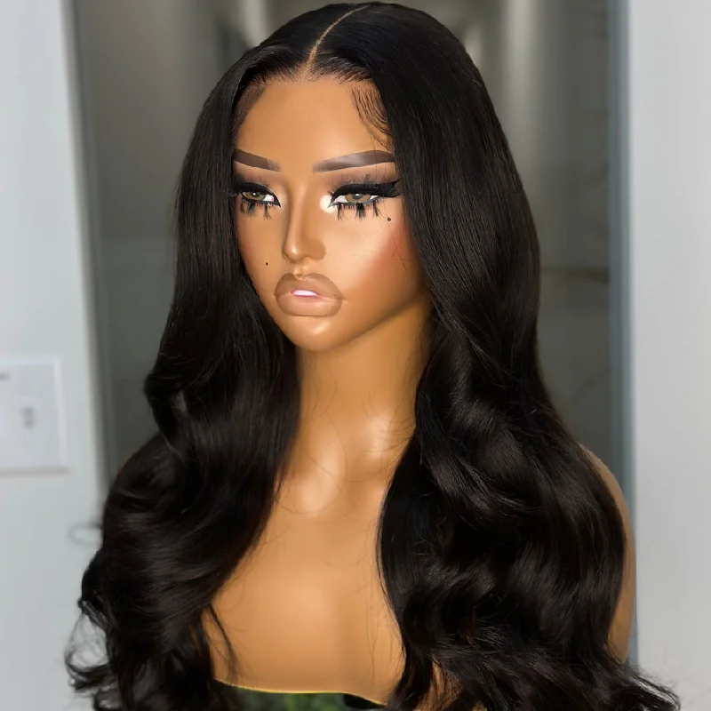 WOWANGEL Pre-Everything 9X6 Wear Go Glueless Wig HD Lace Wigs Body Wave