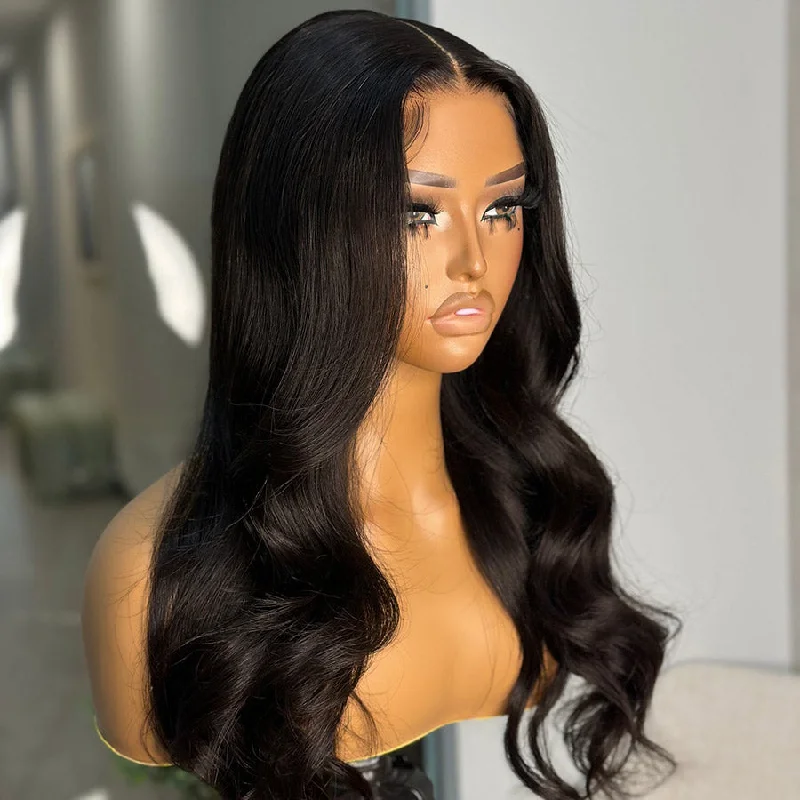 WOWANGEL Pre-Everything 9X6 Wear Go Glueless Wig HD Lace Wigs Body Wave