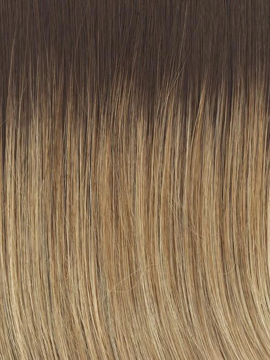 RL14/22SS | Shaded Wheat | Warm Medium Blonde with Medium Brown roots