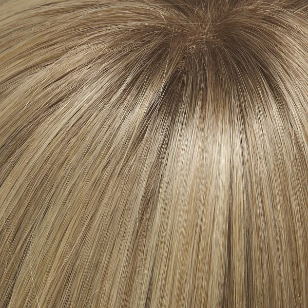 24B613S12 | Med Natural Ash Blonde & Pale Natural Gold Blonde Blend and Tipped, Shaded w/ Lt Gold Brown