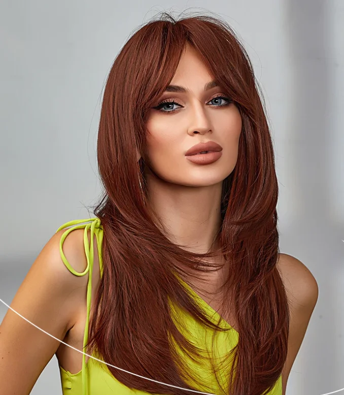 Heat Resistant Fiber Fashion Synthetic Wig