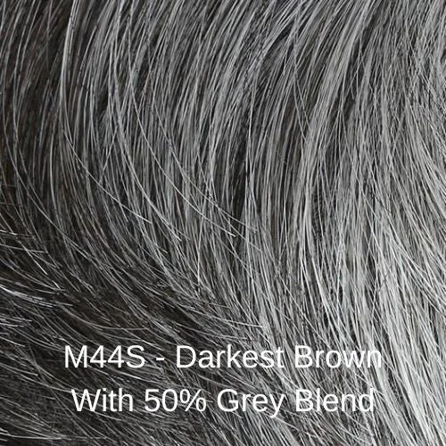 M44S 50% Grey / Darkest Brown / Heat-Friendly Synthetic