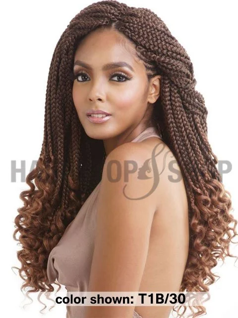 Mane Concept Afri Naptural Crochet Loop CURLY ENDS BOX Braid 20 TWB101